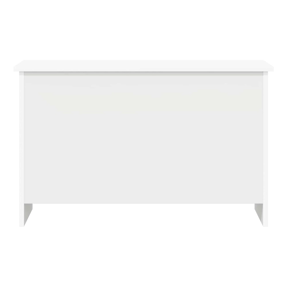The white storage chest from the back