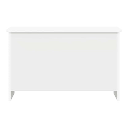 The white storage chest from the back