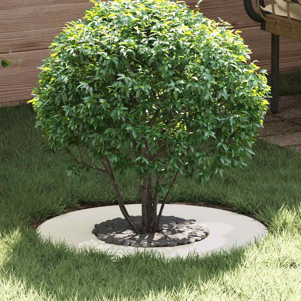 vidaXL suitable for Flat Tree Rings protecting a small bush in a garden setting