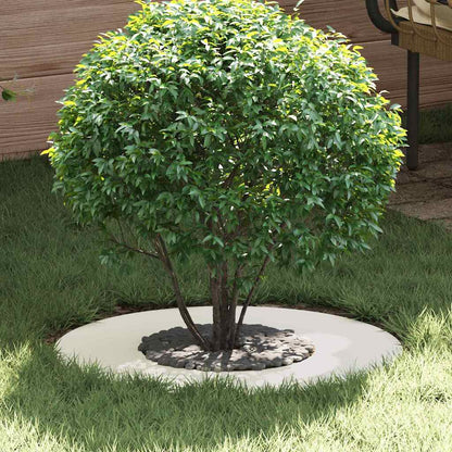 vidaXL suitable for Flat Tree Rings protecting a small bush in a garden setting