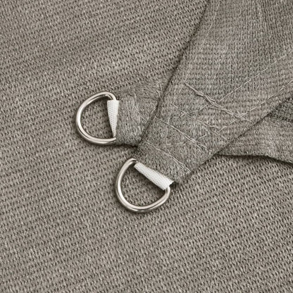 close-up of the corner fixing of the sunshade sail