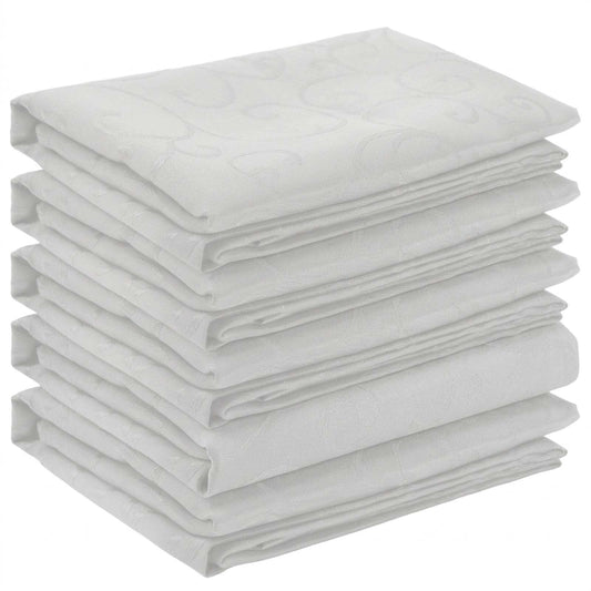Table Cloth 5 pcs White