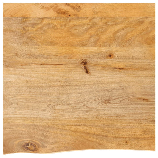Table Top Live Edge Solid Wood Mango