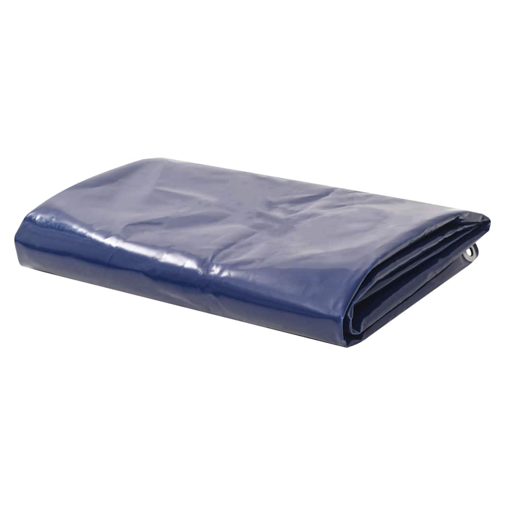Tarpaulin 650 g/m² with eyelets Blue 1 x 2.5–5 x 5 m 2.5 x 3.5 m
