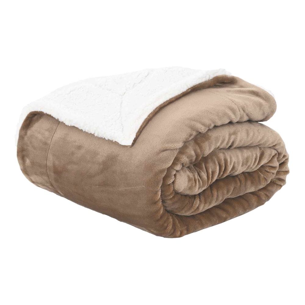 Throw Blanket Camel kg Fleece