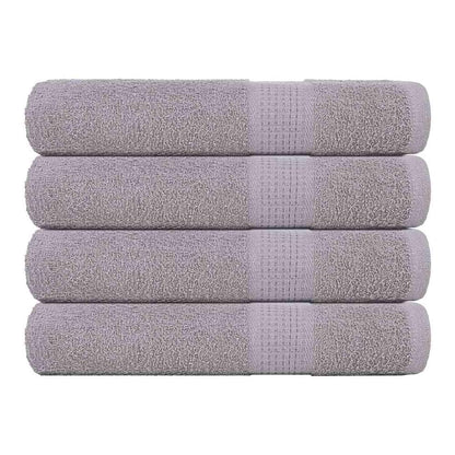 vidaXL Towels "FROGN" 4 pcs Grey 360 gsm