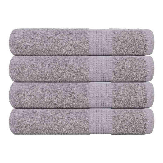 vidaXL Towels "FROGN" 4 pcs Grey 360 gsm