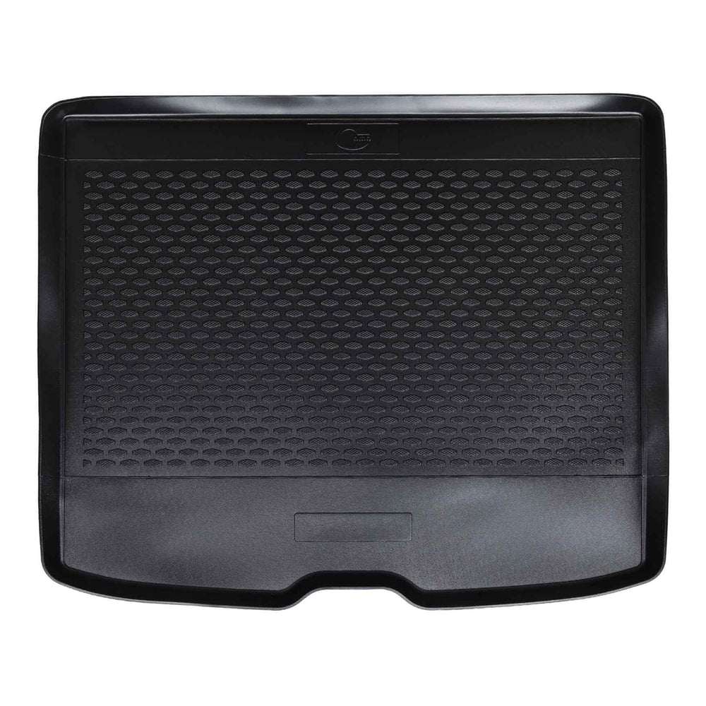 vidaXL Trunk Mat suitable for XC40 2019- Rubber, a black rubber car boot liner with a raised edge