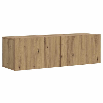 TV Cabinet 100x30x30 cm Engineered Wood 1 Width 100 cm Artisan oak