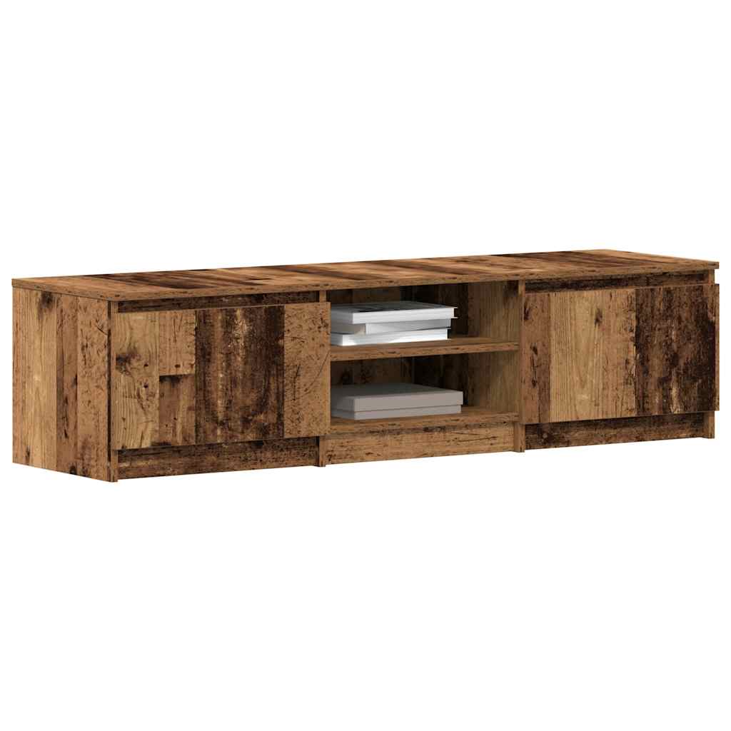 TV Cabinet 140x40x35,5 cm Engineered Wood Old wood