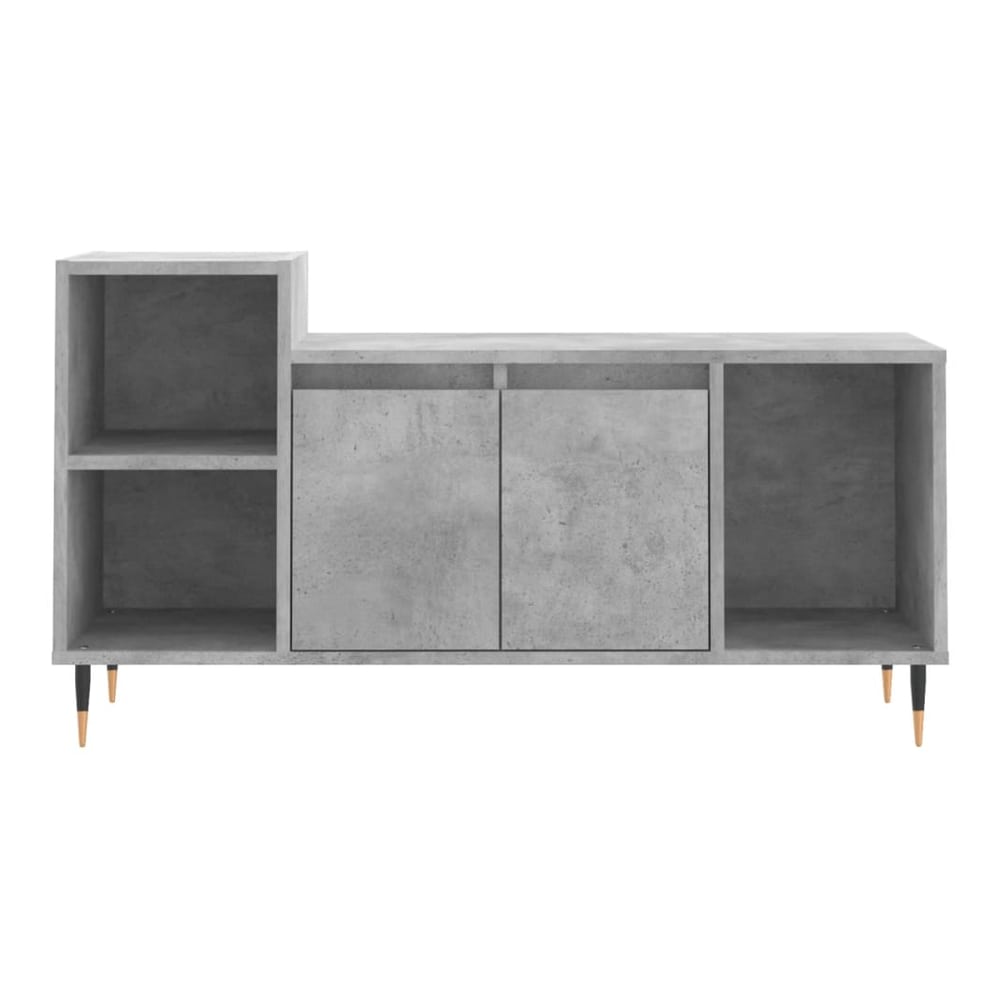 the engineered wood TV unit from the front