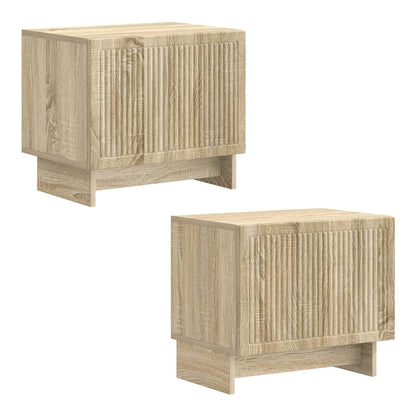 Two of the TV cabinets are shown side by side against a white background