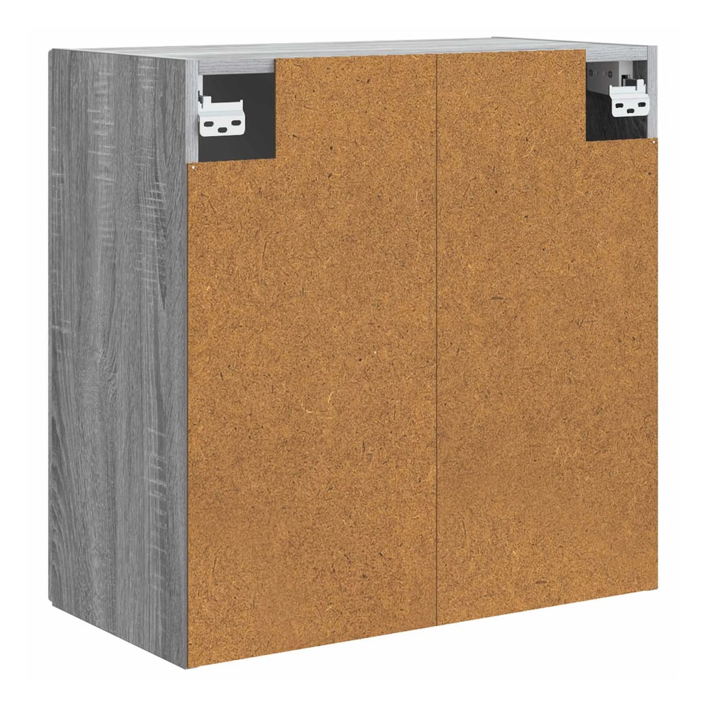 Rear view of the wall-mounted cabinet showing the back panel