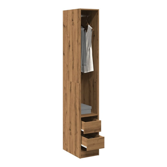 Wardrobe in Artisan Oak