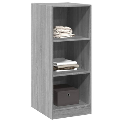 Wardrobe Grey Sonoma Engineered Wood