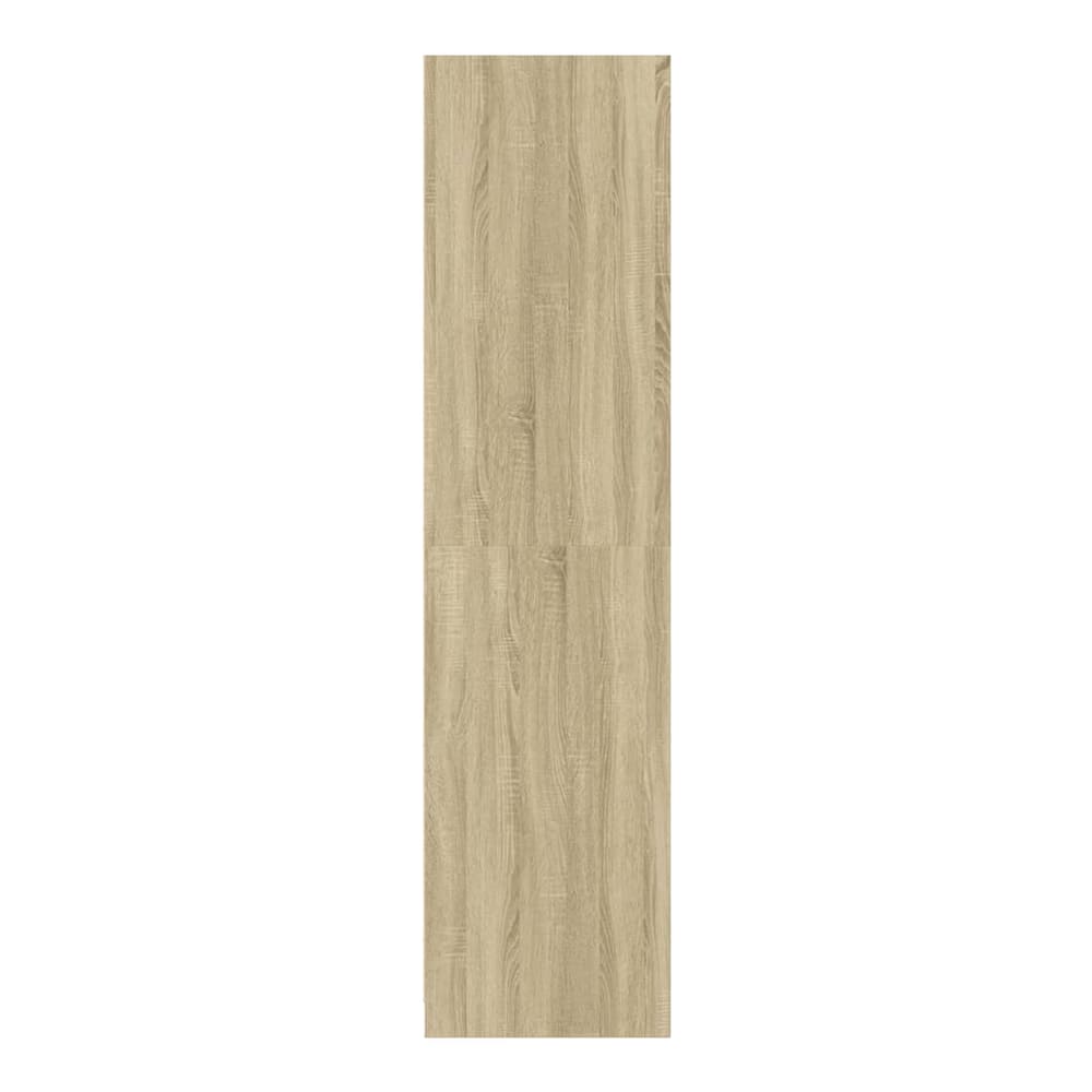 The wood grain texture of the wardrobe door