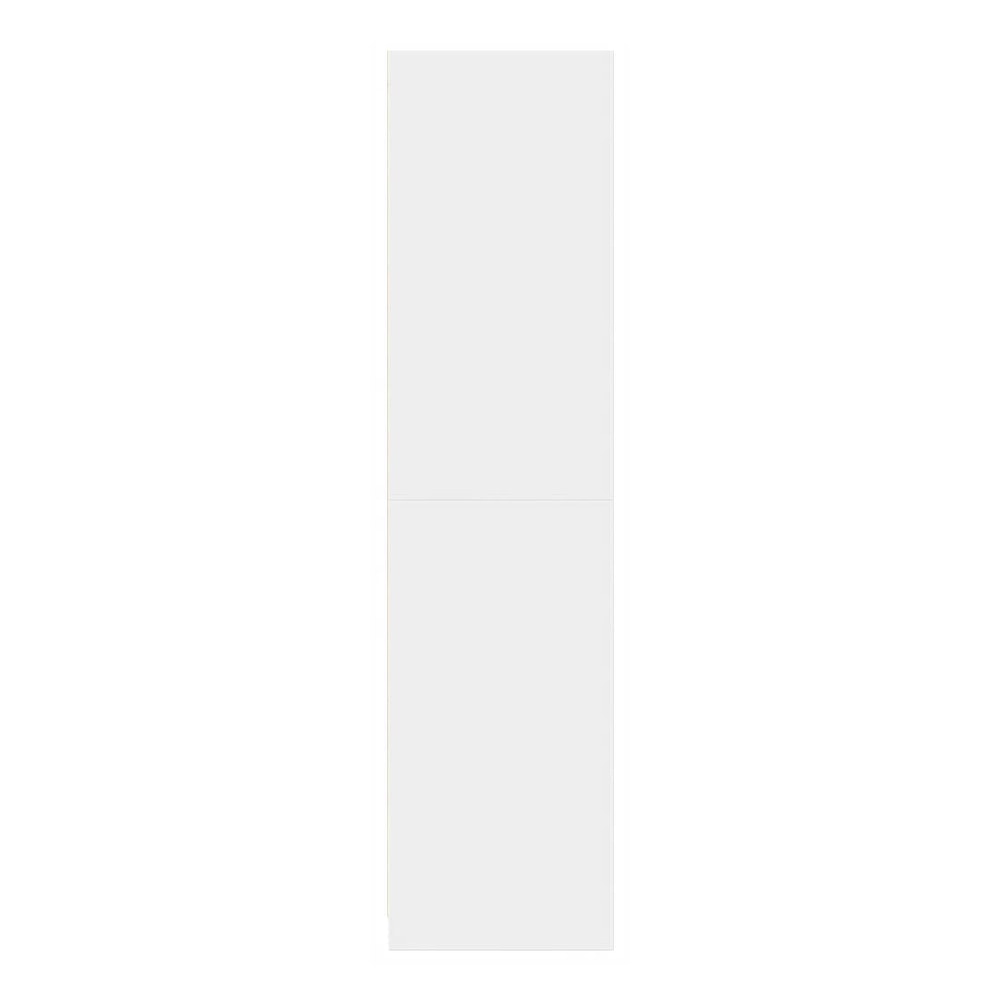 The side of the white wardrobe