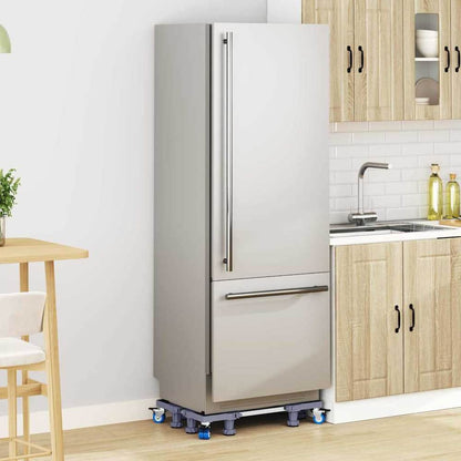 The washing machine trolley supporting a large fridge freezer