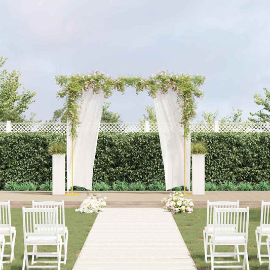 Wedding Arch Gold 338 x 35 x 300 cm Steel 338 cm