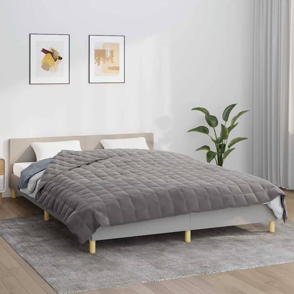 Weighted Blanket Grey kg Fabric