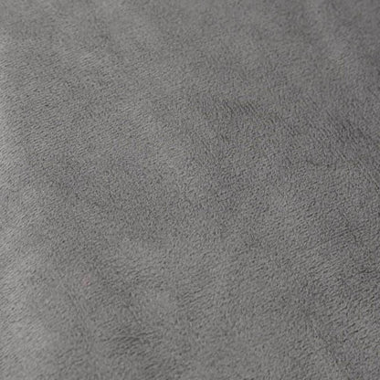 close up of the grey weighted blanket fabric texture