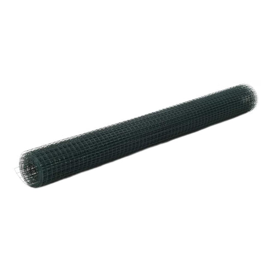 Welded Wire Fence 1000 x 40 cm Green Length 25 mm 10 x 0.4–50 x 0.8 m 10 x 1.5 m
