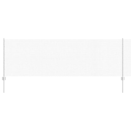 The wire fence panels shown against a plain white background with two vertical support posts
