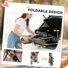 PawHut Dog Stroller, 3 Wheels Foldable Pet Stroller with Adjustable Canopy, Storage Basket for Small Mini Breeds, Coffee