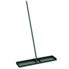 Outsunny Lawn Levelling Rake, 113 x 26 cm Lawn Leveller Lute with 169 cm Handle for Grass Soil Sand Yard Golf Course