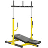 SPORTNOW Vertical Leg Press Machine with Adjustable Leg, Back and Head Positions, 1