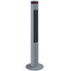 HOMCOM Oscillating Tower Fan Remote Control 3 Speed Modes Cooling Machine, Grey