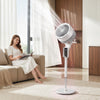 HOMCOM 20 dB Silent Standing Fan for Bedroom, 46