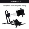 HOMCOM Metal Motorcycle Motorbike Wheel Chock Locking Stand System 17