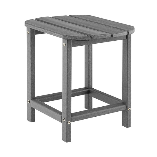 Weather-Resistant HDPE Adirondack Table shown from a high angle against a plain white background