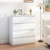 HOMCOM Chest of Four Drawers - White