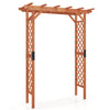 Wooden Garden Arch for Party Ceremony Wedding Backyard Lawn