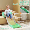 AIYAPLAY Kids Sofa Slide with 130cm Extended Length, HDPE Toddler Slide for Sofa, Bed, Stairs, Easy Assemble & Storage, Green