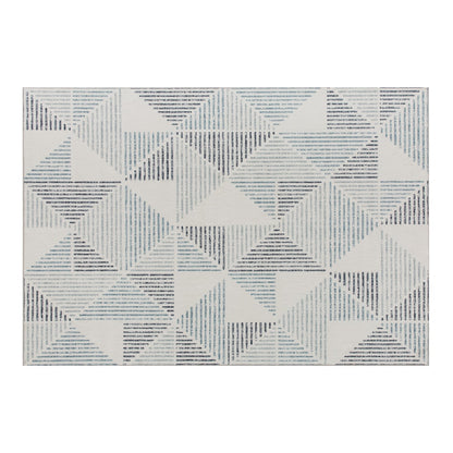 HOMCOM Modern Area Rug