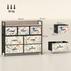 HOMCOM 7-Drawer Chest of Drawers - White