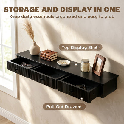 HOMCOM Shelf in Black