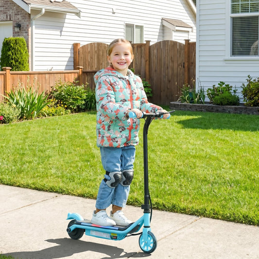 AIYAPLAY Electric Scooter for Kids Aged 6-14 Years in Blue