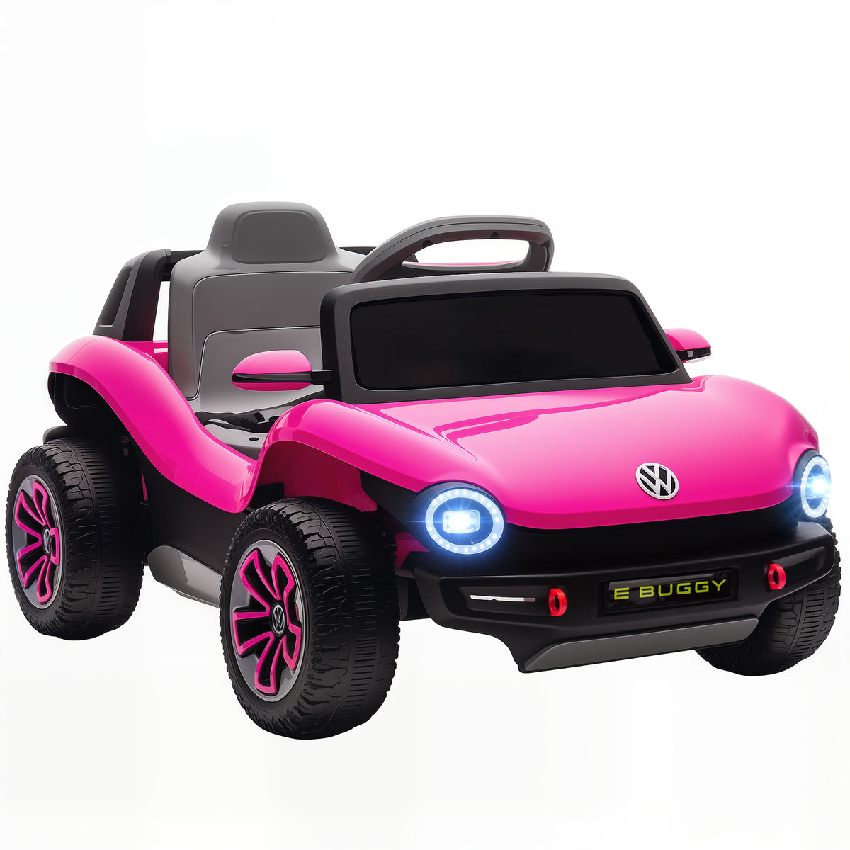 AIYAPLAY Volkswagen Licensed Kids Electric Car in Pink