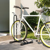 SPORTNOW Vertical and Horizontal Bike Rack Bicycle, Storage Stand with Adjustable Hooks, for 24