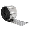 Outsunny Metal Garden Edging Border, 8 in x 21.3 ft Corrugated Heavy Duty Galvanised Steel Lawn Edging, Silver Tone